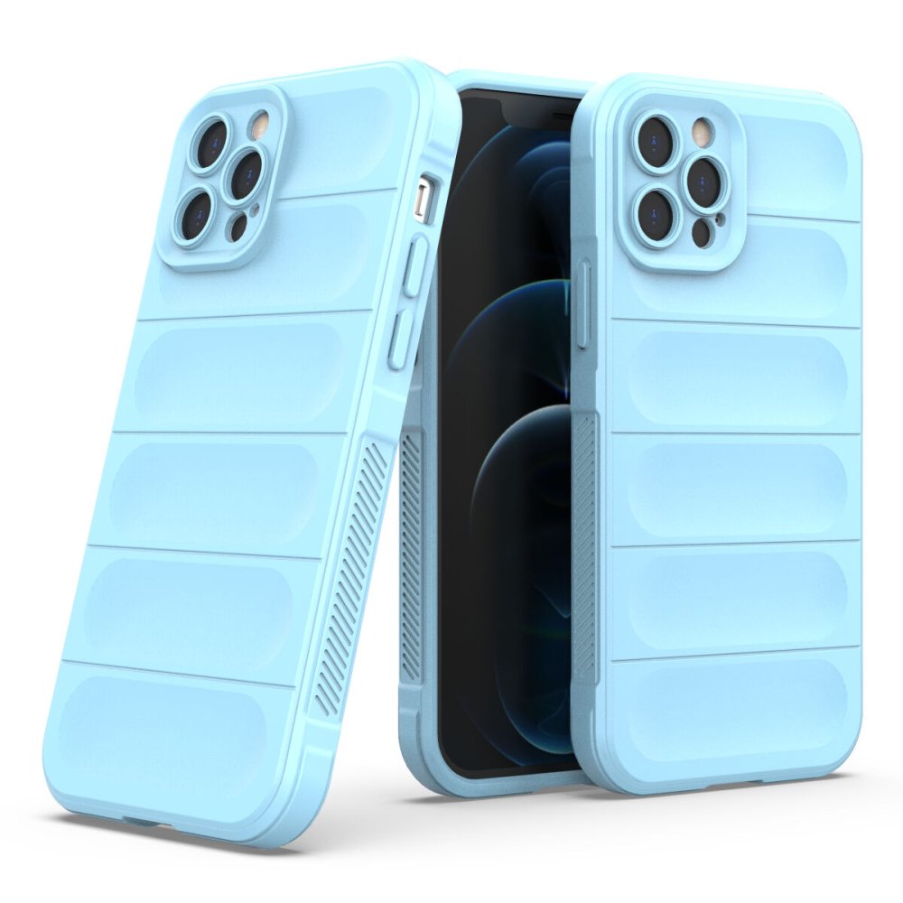  iPhone 12 Pro Kılıf Optimum Silikon - Sky Blue