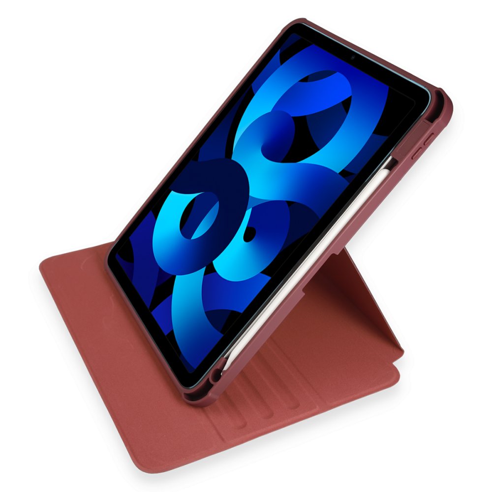  iPad 2022 10.9 (10.nesil) Kılıf Starling 360 Kalemlikli Tablet Kılıf - Mor