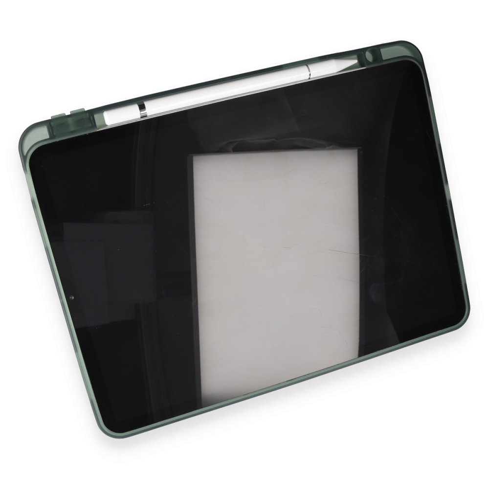  Xiaomi Pad 6 Kılıf Kalemlikli Mars Tablet Kılıfı - Koyu Yeşil