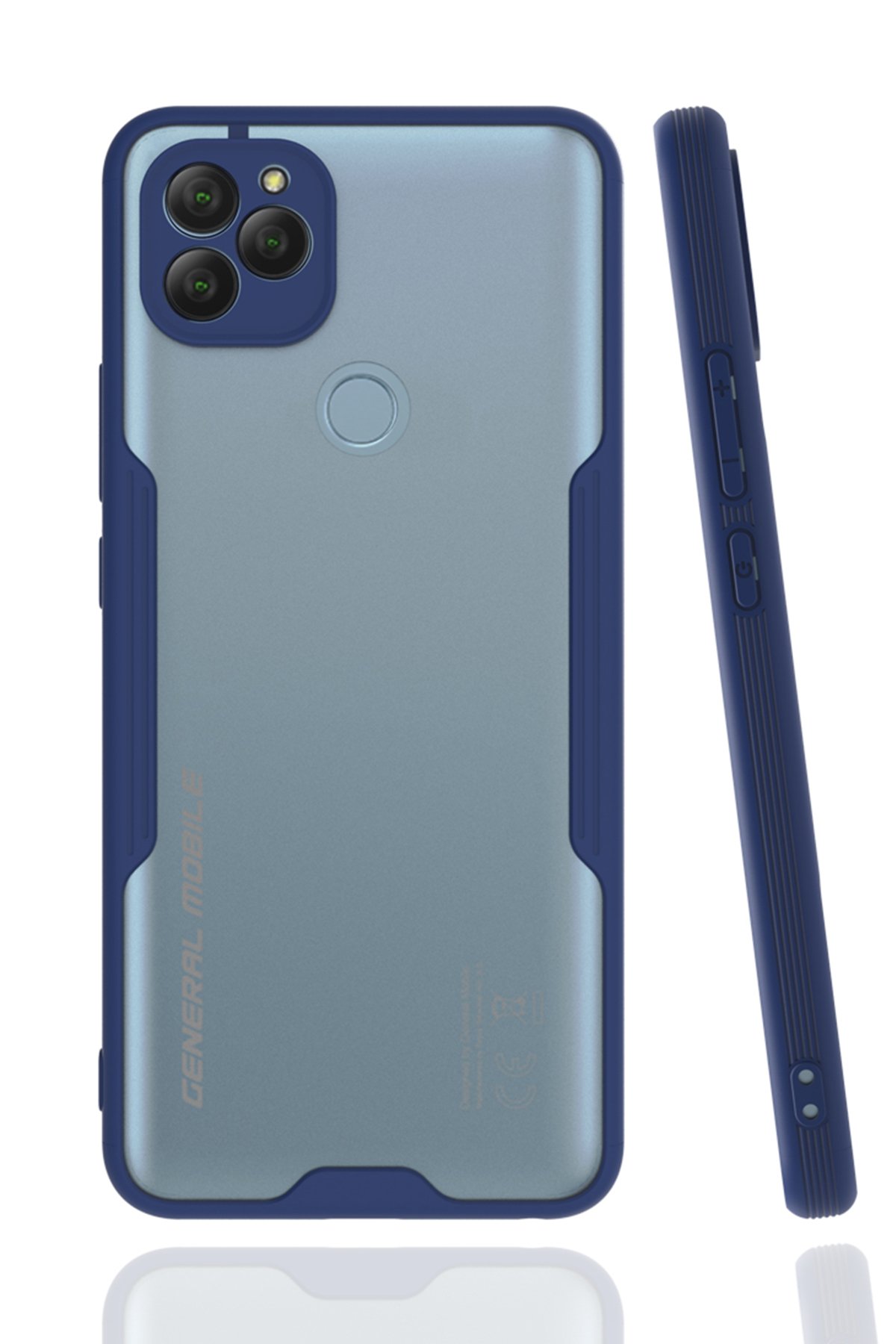  General Mobile GM 22 Kılıf Platin Silikon - Lacivert