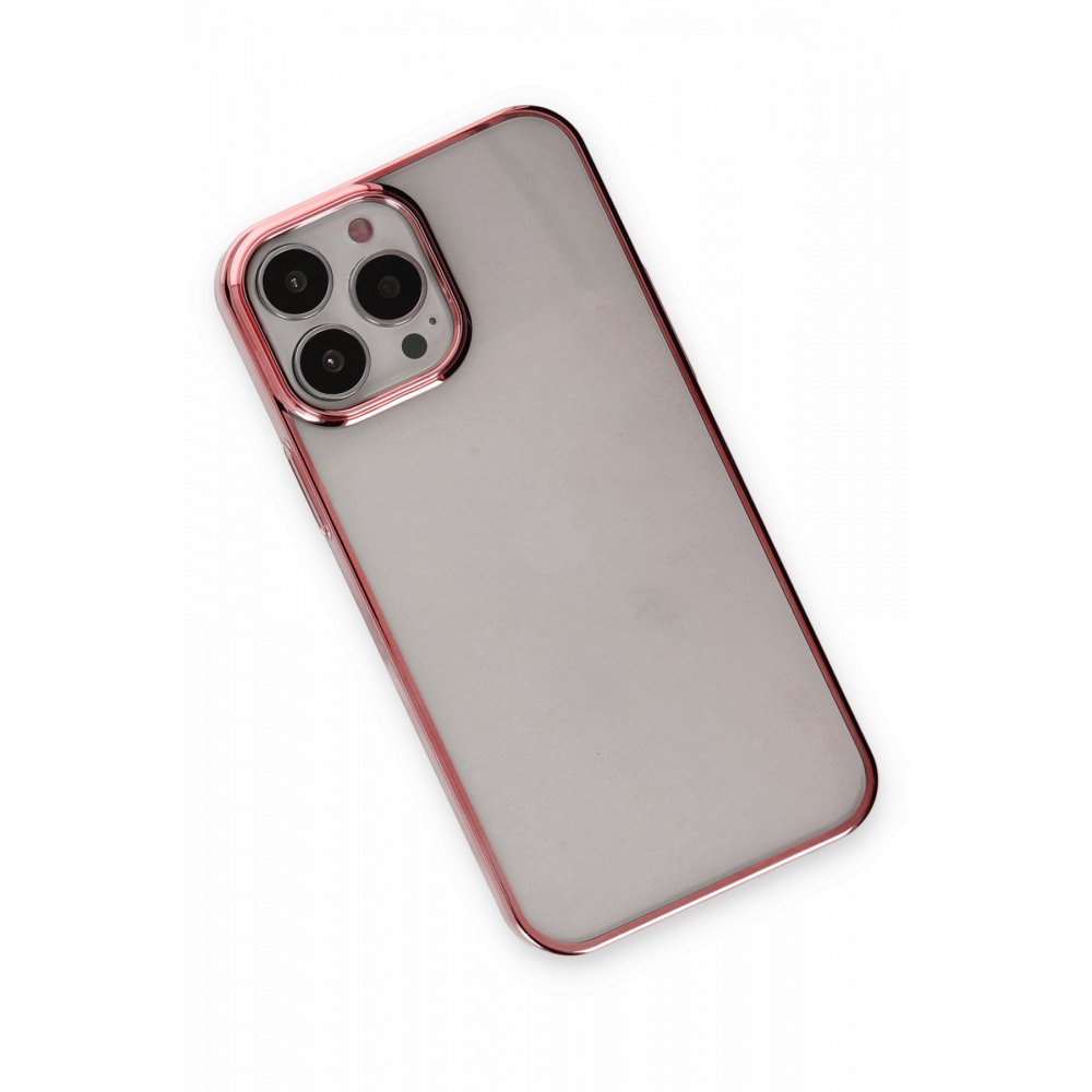  iPhone 13 Pro Max Kılıf Element Silikon - Pembe