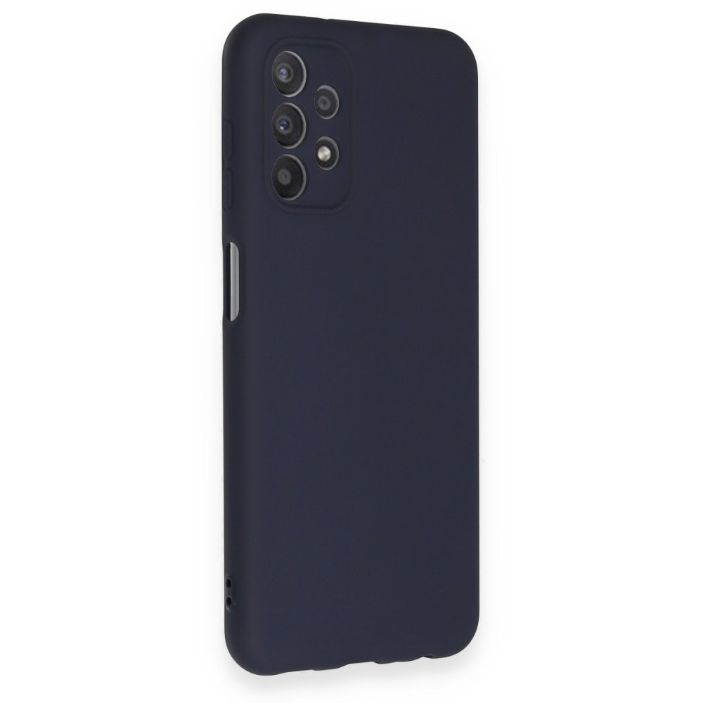  Samsung Galaxy A13 4G Kılıf First Silikon - Lacivert