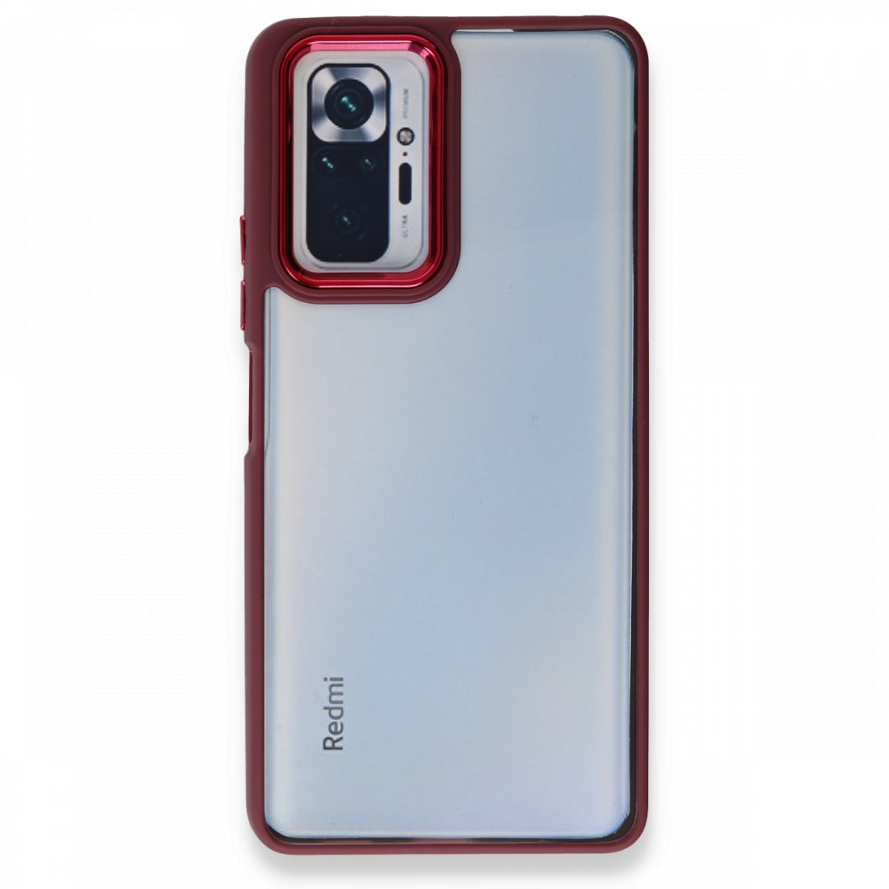 Redmi Note 10 Pro Kılıf Dora Kapak - Kırmızı