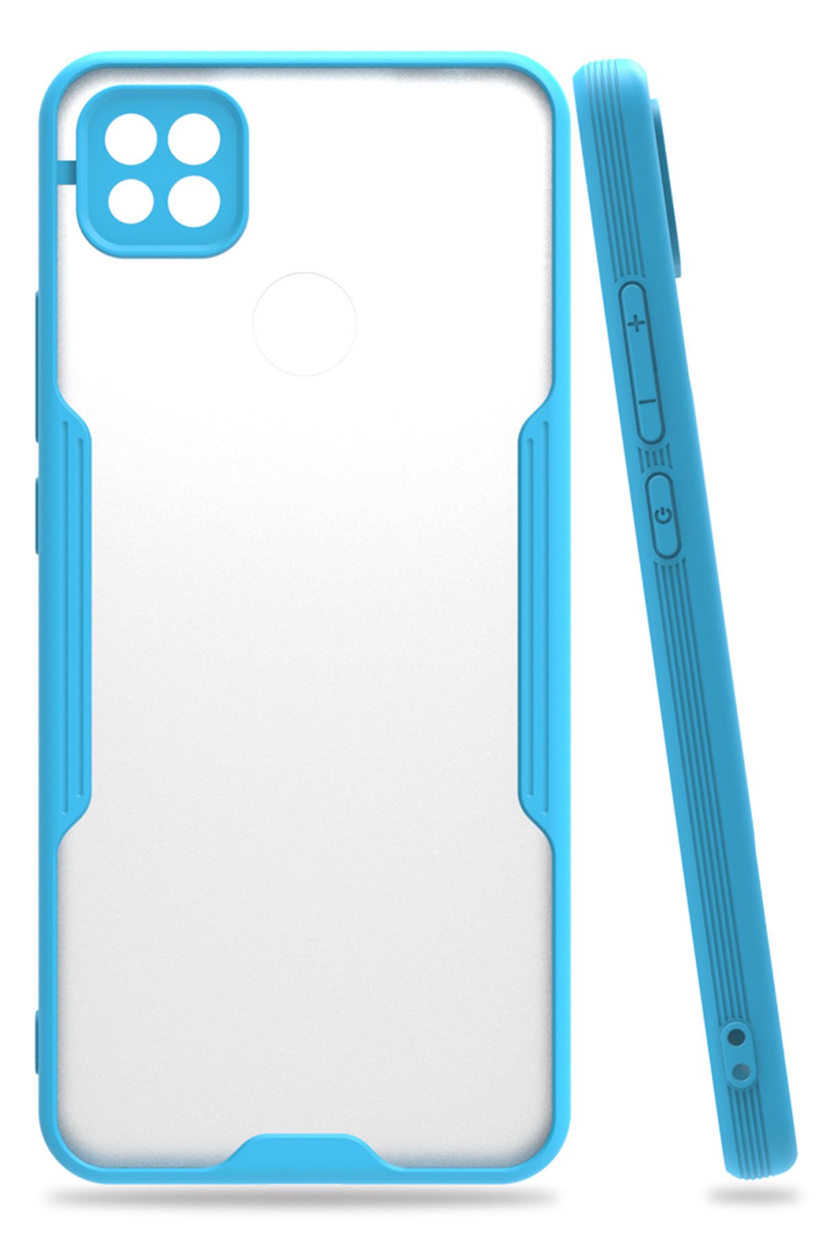 Redmi 9C Kılıf Platin Silikon - Mavi Redmi 9C Kılıf Platin Silikon - Mavi