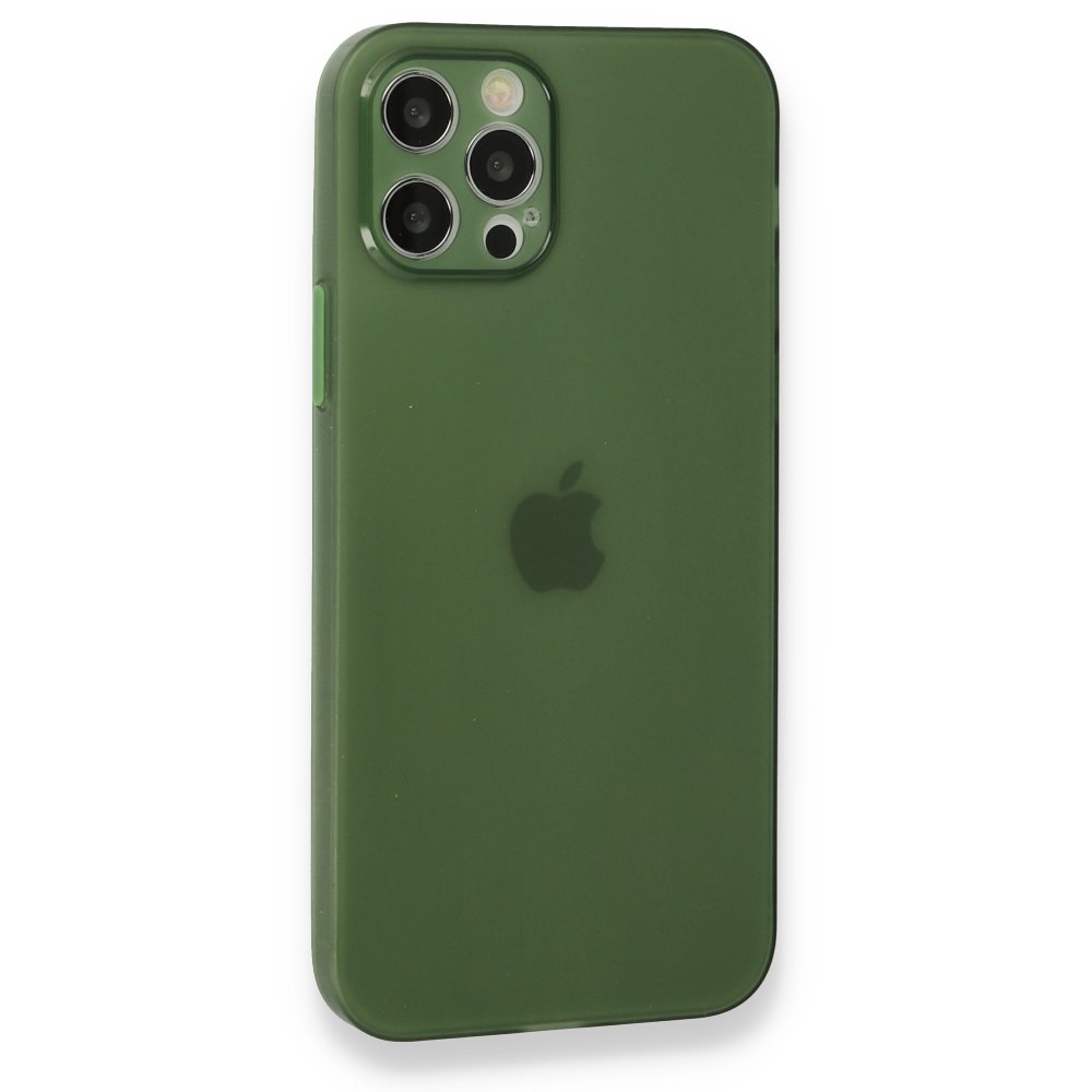  iPhone 12 Pro Kılıf Puma Silikon - Yeşil