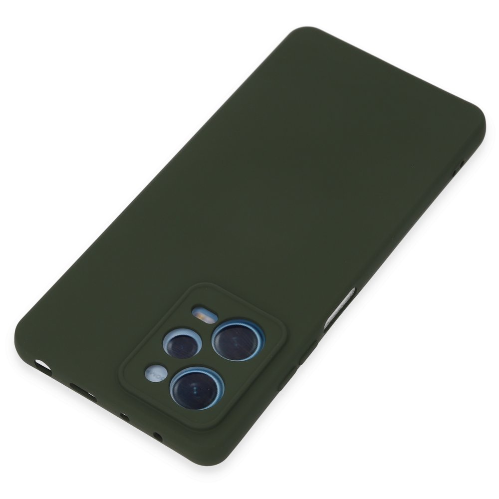 Xiaomi Poco X5 5G Kılıf Nano içi Kadife Silikon - Koyu Yeşil Xiaomi Poco X5 5G Kılıf Nano içi Kadife Silikon - Koyu Yeşil