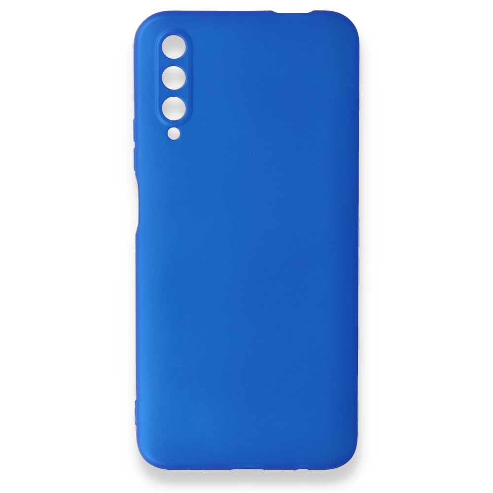 Huawei P Smart Pro / Y9S Kılıf First Silikon - Mavi  Huawei P Smart Pro / Y9S Kılıf First Silikon - Mavi