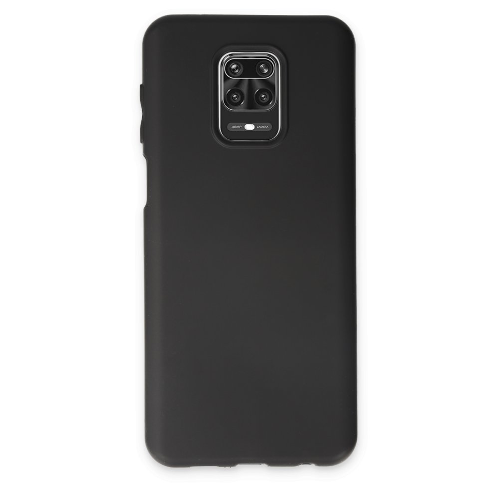 Redmi Note 9S Kılıf First Silikon - Siyah Redmi Note 9S Kılıf First Silikon - Siyah