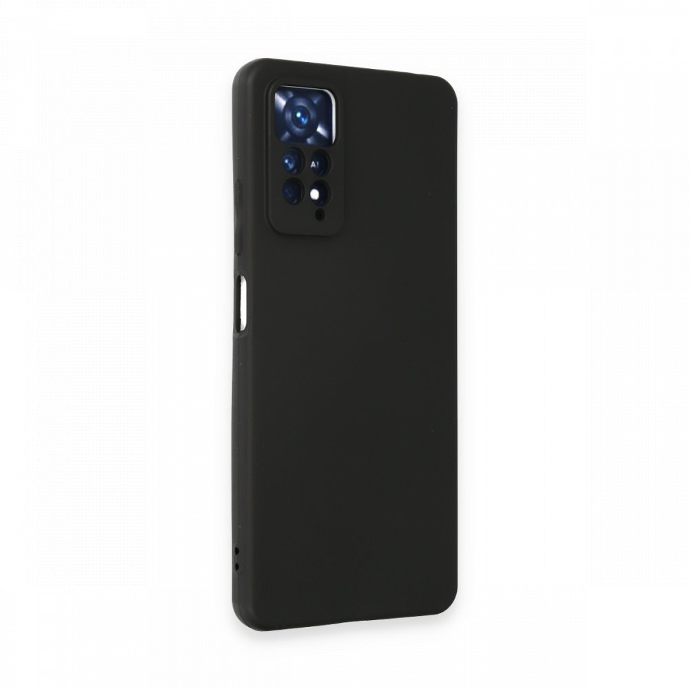 Redmi Note 11 Pro Kılıf First Silikon - Siyah
