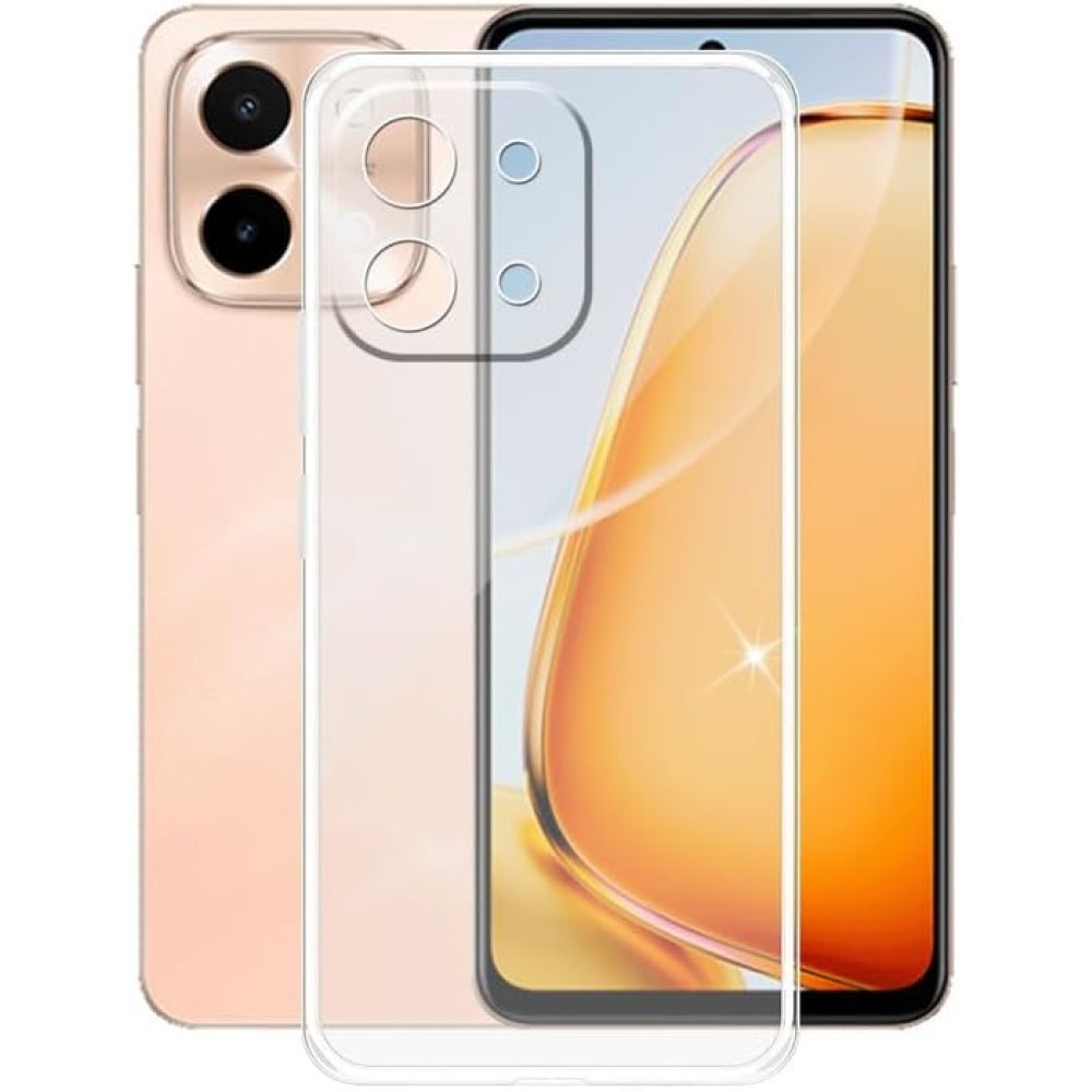Vivo Y28 Kılıf Lüx Şeffaf Silikon Vivo Y28 Kılıf Lüx Şeffaf Silikon