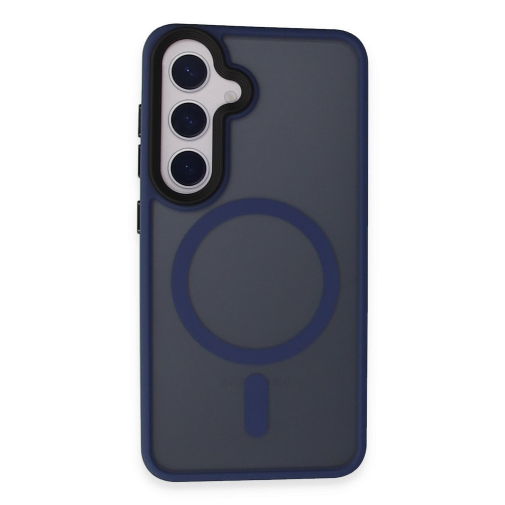  Samsung Galaxy S24 Kılıf Trex Magneticsafe Kapak - Lacivert