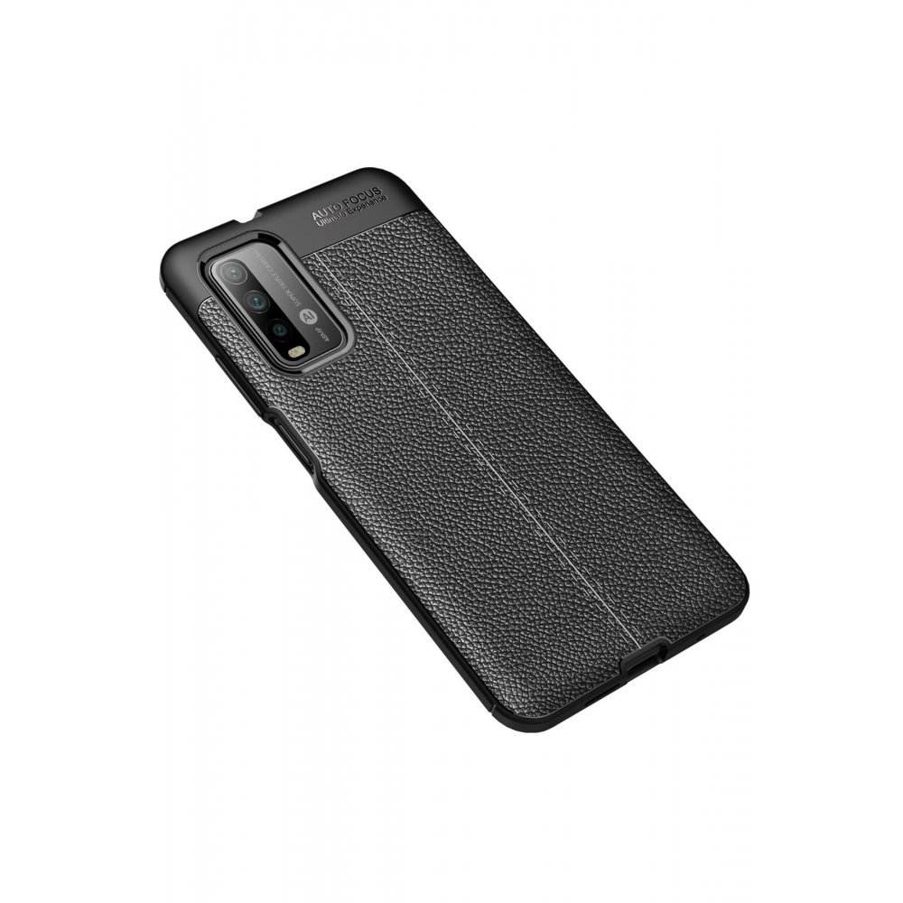 Xiaomi Pocophone M3 Kılıf Auto Focus Kapak - Siyah  Xiaomi Pocophone M3 Kılıf Auto Focus Kapak - Siyah