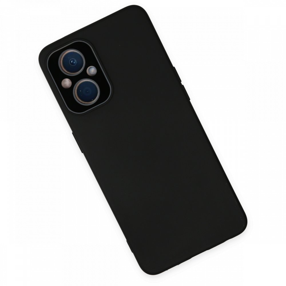 Oppo Reno 7 Lite Kılıf Lansman Glass Kapak - Siyah Oppo Reno 7 Lite Kılıf Lansman Glass Kapak - Siyah