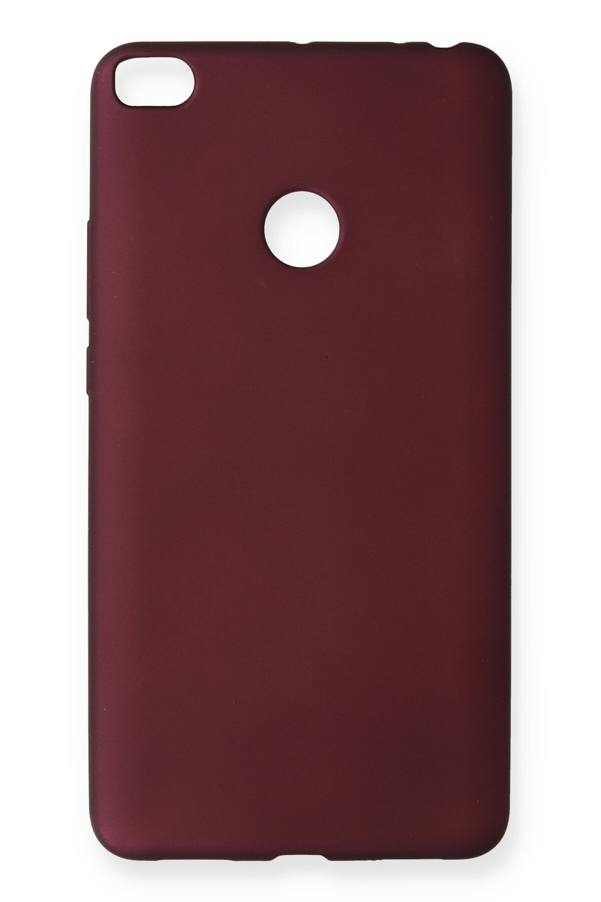  Xiaomi Mi Max 2 Kılıf First Silikon - Mürdüm