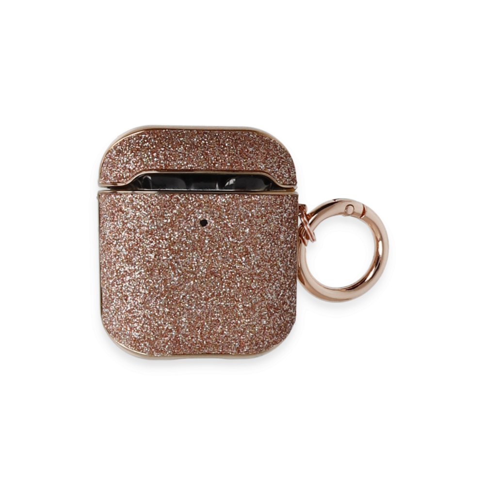 Airpods 2 (2.nesil) Spell Simli Kılıf - Rose Gold Airpods 2 (2.nesil) Spell Simli Kılıf - Rose Gold