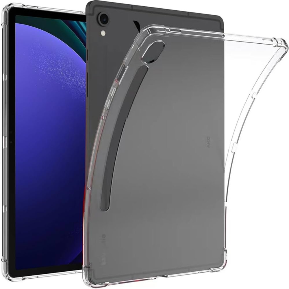  Samsung Galaxy X710 Tab S9 11 Kılıf Anti Şeffaf Tablet Silikon - Şeffaf