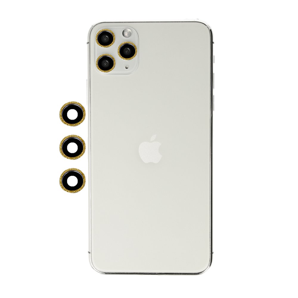  iPhone 11 Pro Max Shine Kamera Lens - Gold