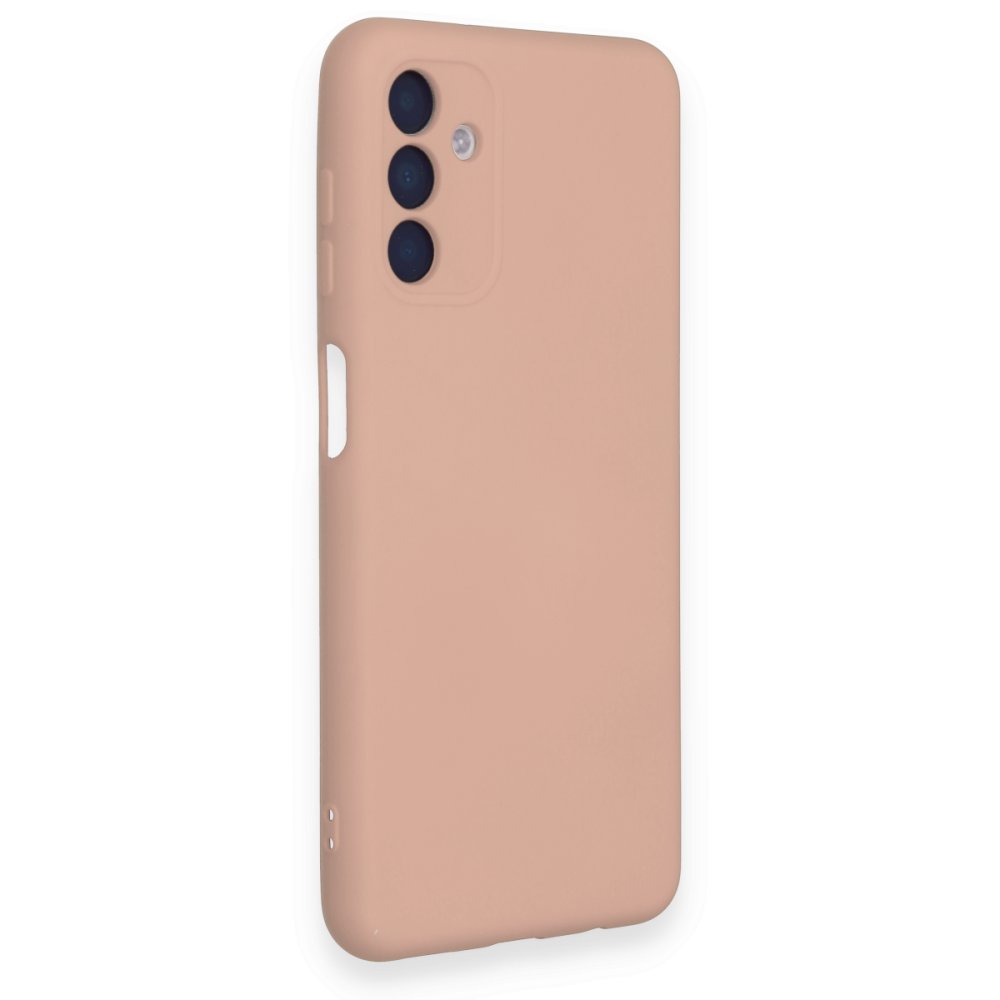  Samsung Galaxy A14 4G Kılıf Nano içi Kadife Silikon - Pudra