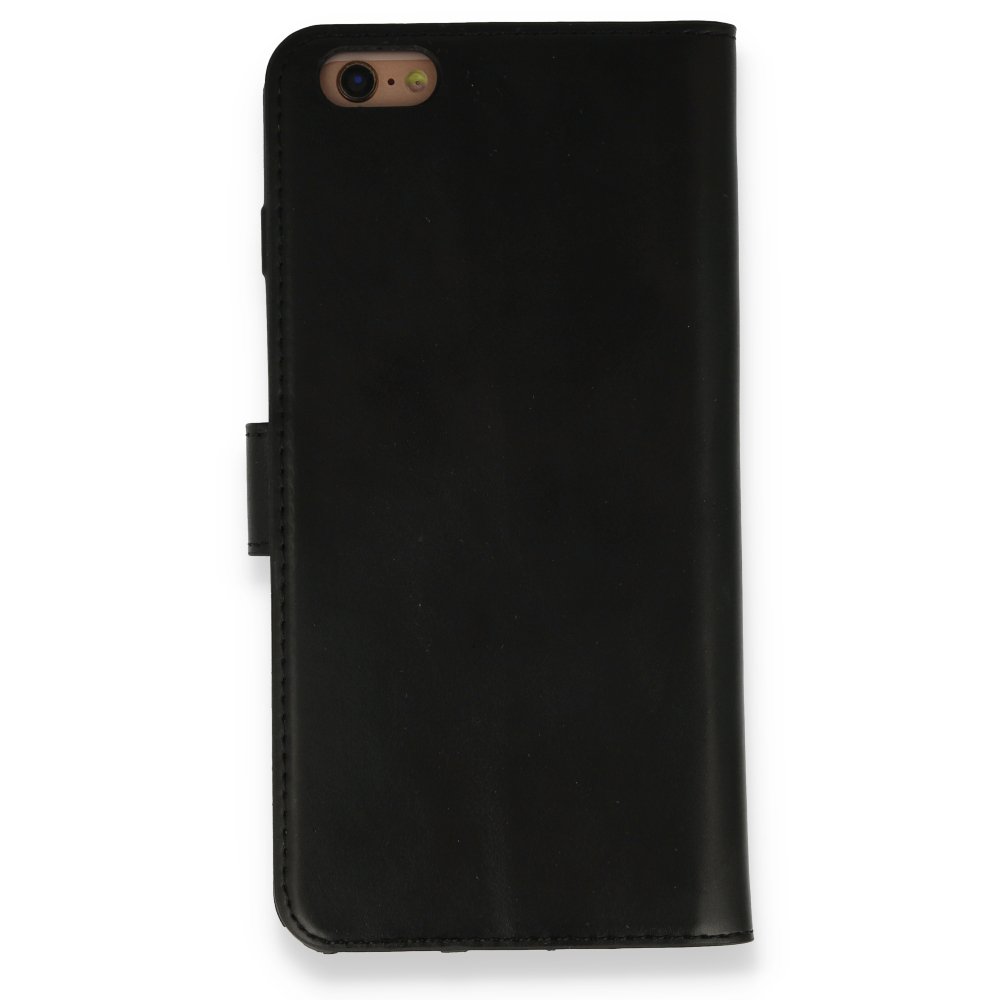 iPhone 6 Plus Kılıf Trend S Plus Kapaklı Kılıf - Siyah iPhone 6 Plus Kılıf Trend S Plus Kapaklı Kılıf - Siyah