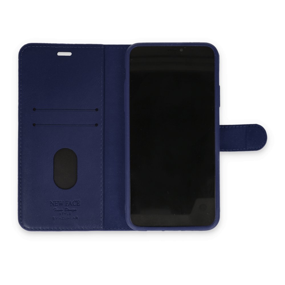 iPhone 11 Pro Max Kılıf Trend S Plus Kapaklı Kılıf - Lacivert iPhone 11 Pro Max Kılıf Trend S Plus Kapaklı Kılıf - Lacivert