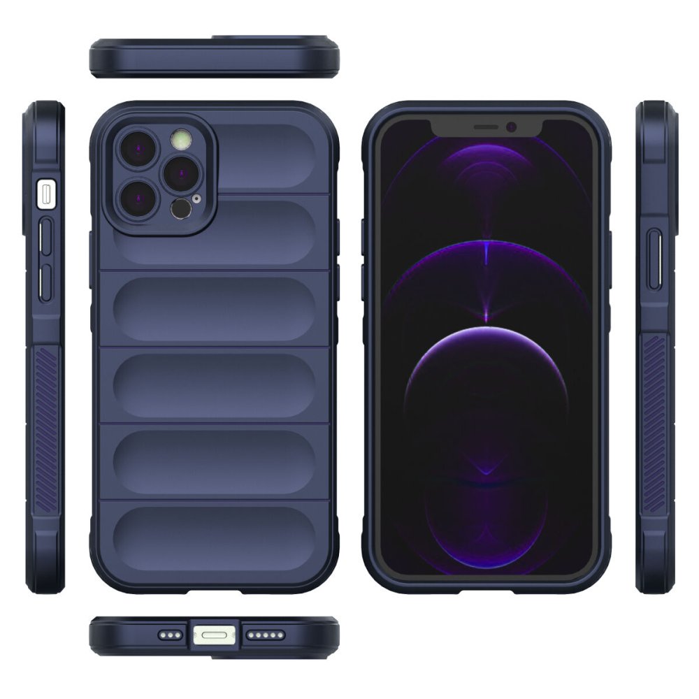  iPhone 12 Pro Kılıf Optimum Silikon - Lacivert