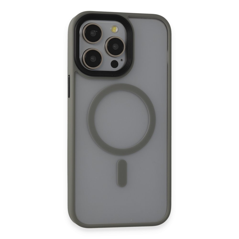  iPhone 14 Pro Max Kılıf Trex Magneticsafe Kapak - Titan Gri