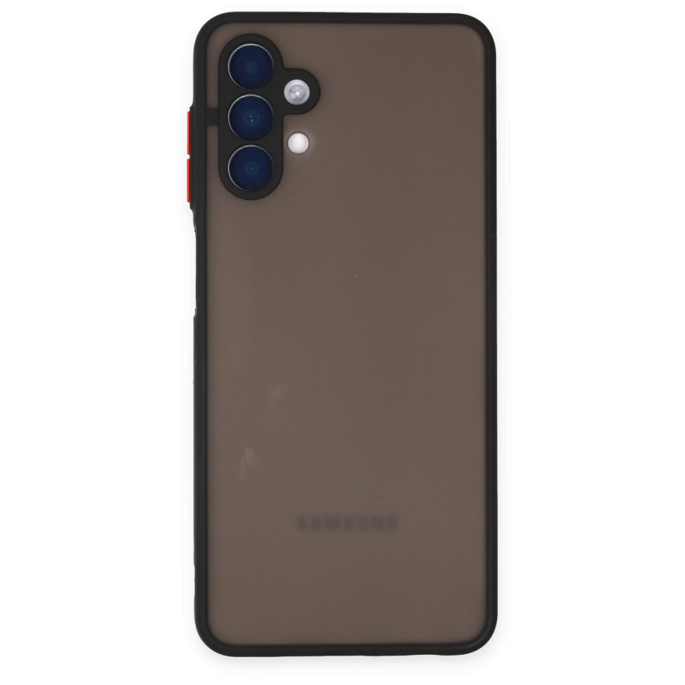  Samsung Galaxy A04S Kılıf Montreal Silikon Kapak - Siyah
