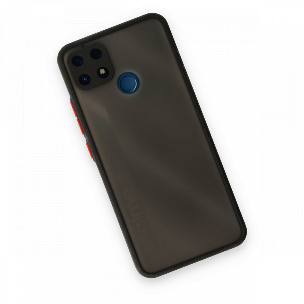 Realme C25 Kılıf Montreal Silikon Kapak - Siyah Realme C25 Kılıf Montreal Silikon Kapak - Siyah