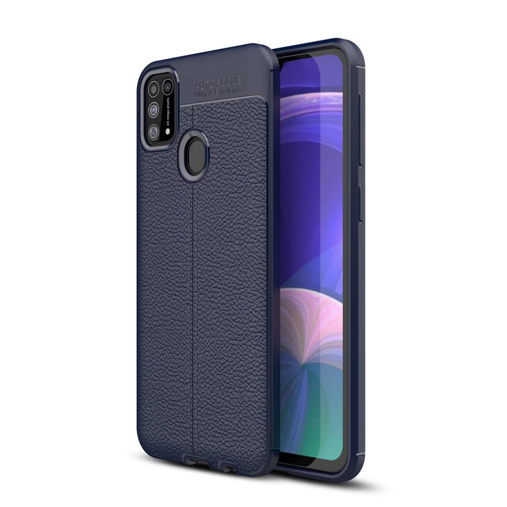  Samsung Galaxy M31 Kılıf Auto Focus Kapak - Lacivert