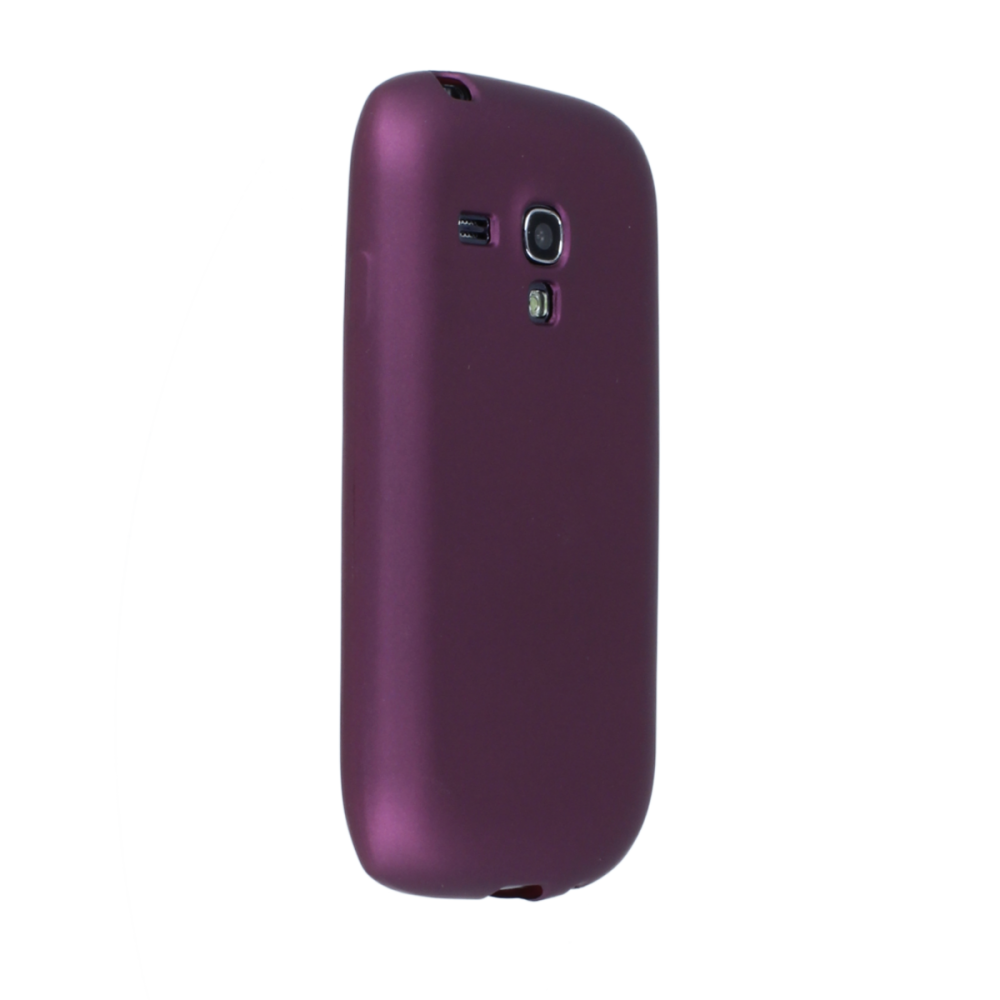  Samsung Galaxy i8190 / S3 Mini Kılıf First Silikon - Mürdüm