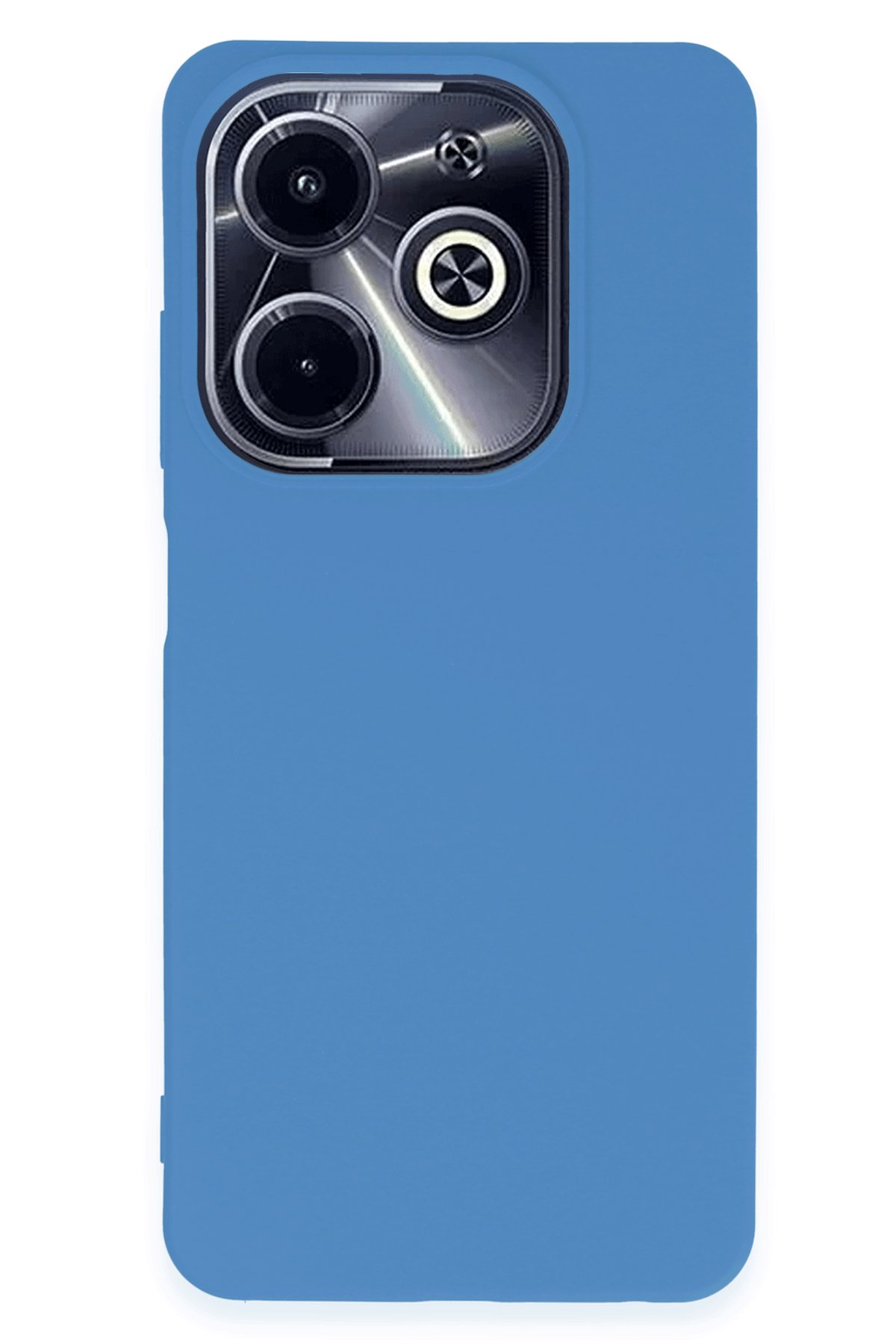 İnfinix Hot 40i Kılıf First Silikon - Mavi İnfinix Hot 40i Kılıf First Silikon - Mavi