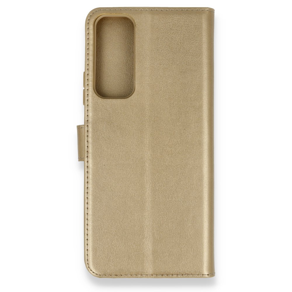 Huawei P Smart 2021 Kılıf Trend S Plus Kapaklı Kılıf - Gold  Huawei P Smart 2021 Kılıf Trend S Plus Kapaklı Kılıf - Gold