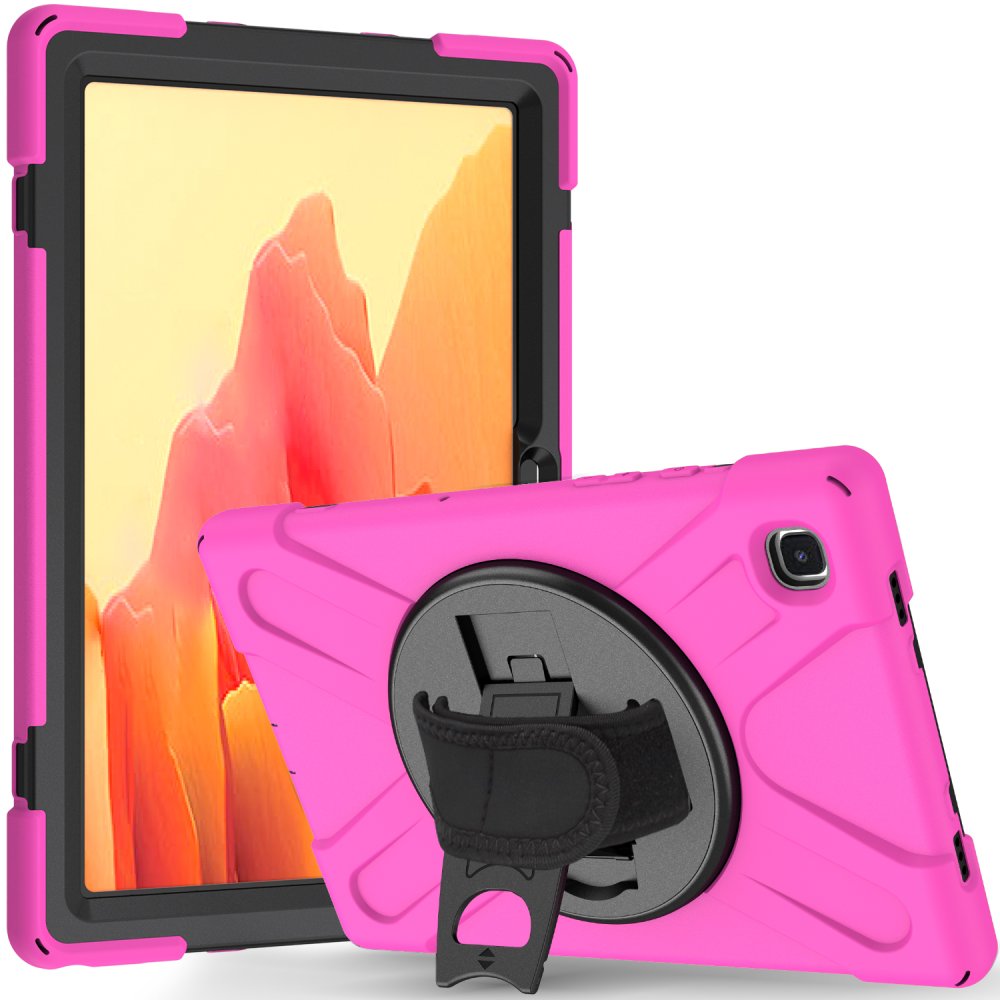  Samsung Galaxy T220 Tab A7 Lite 8.7 Kılıf Amazing Tablet Kapak - Pembe