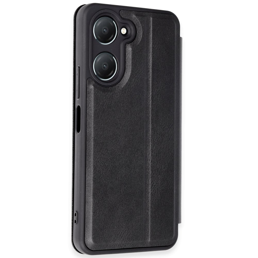  Vivo Y18 Kılıf Flip Cover - Siyah