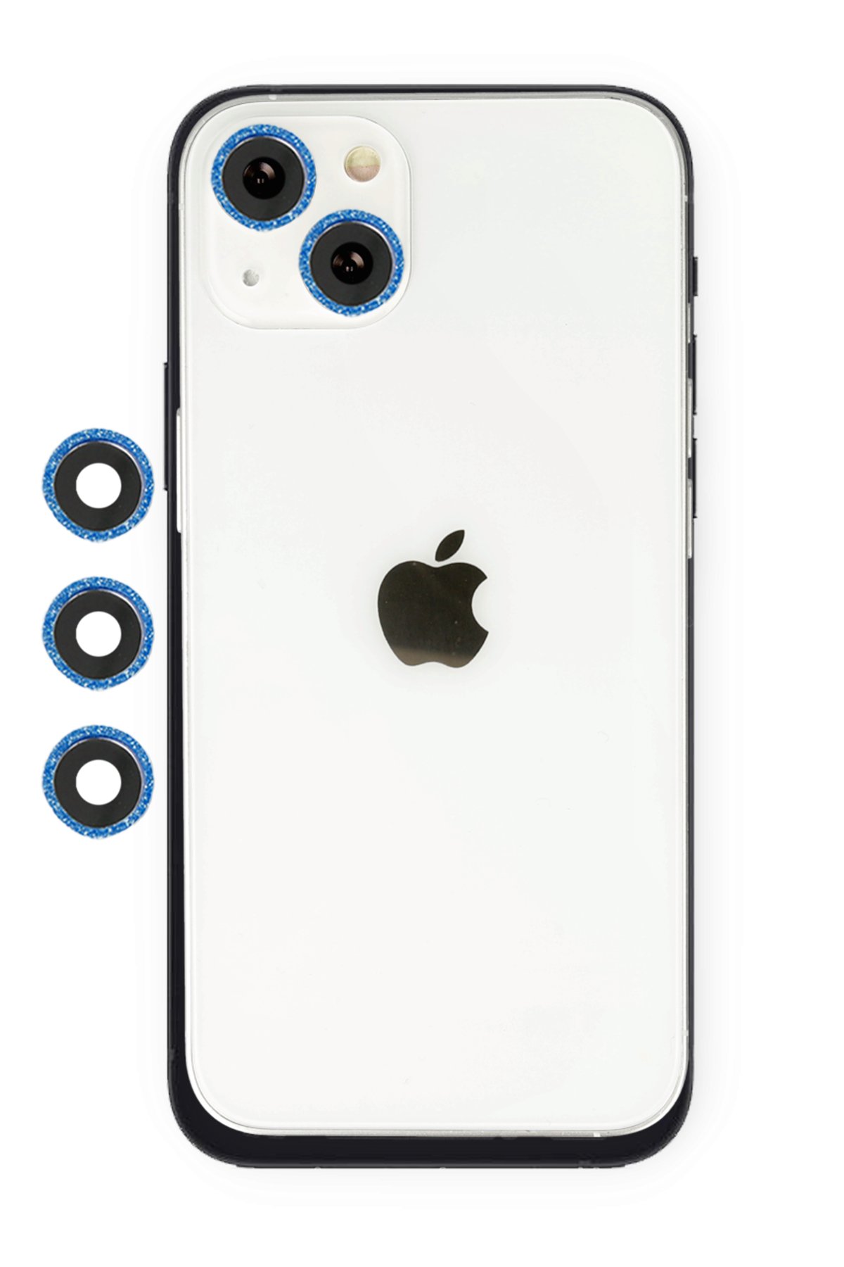  iPhone 14 Plus Shine Kamera Lens - Mavi