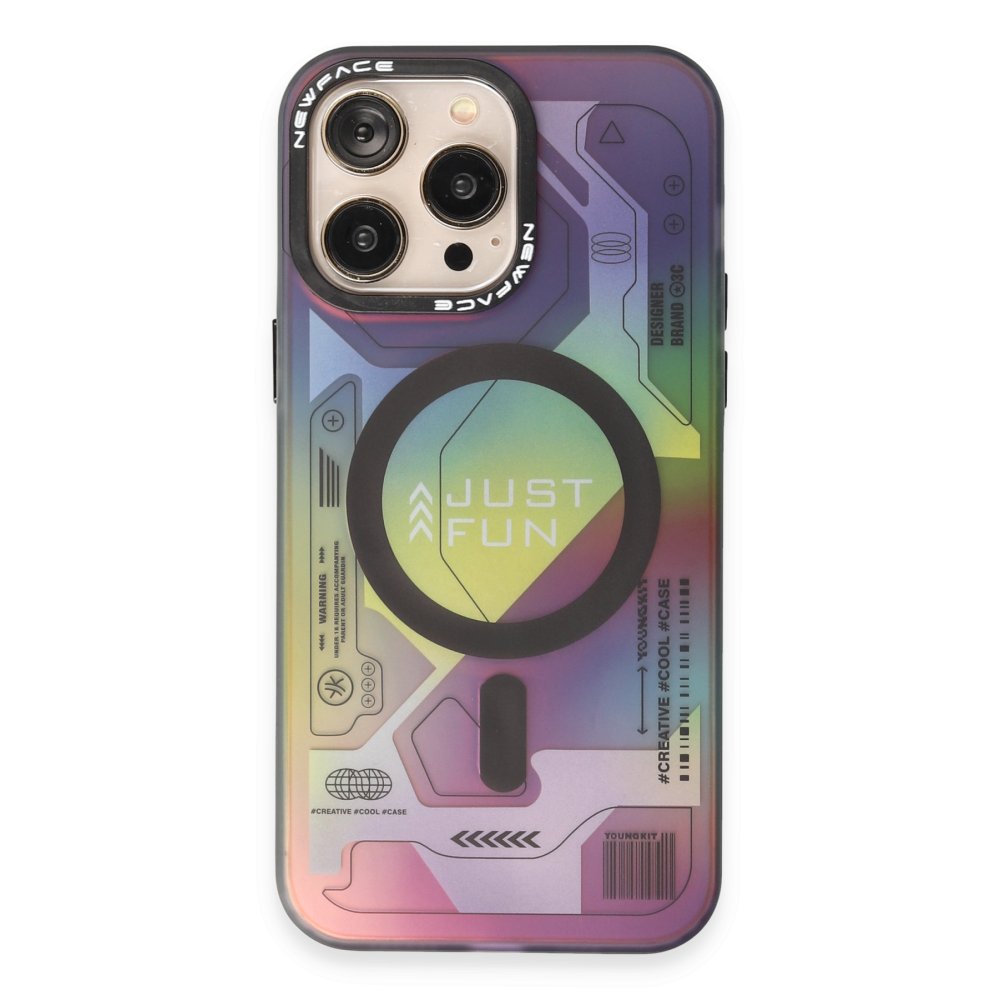  iPhone 15 Pro Kılıf Venüs Magneticsafe Desenli Kapak - Venüs - 2