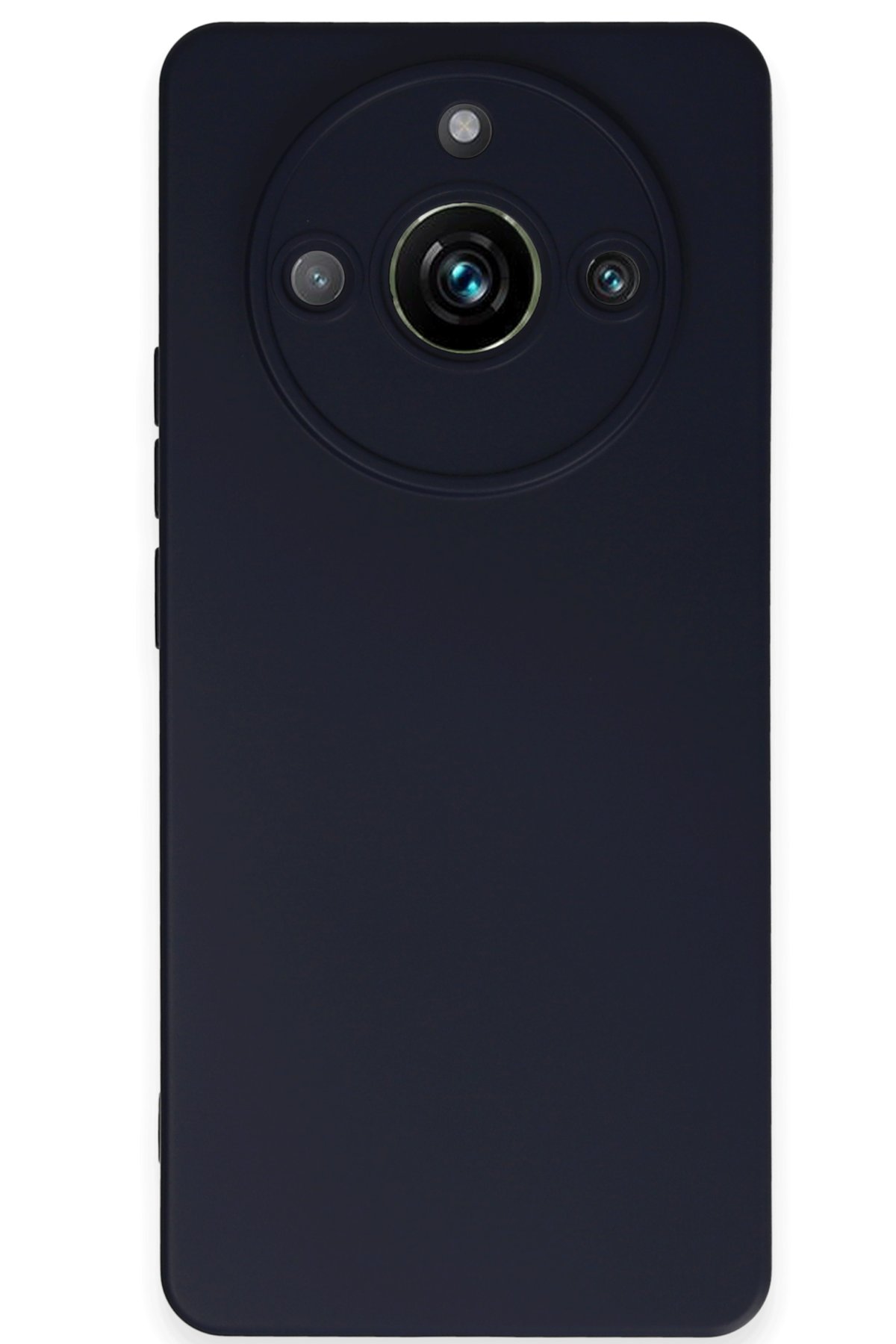 Realme 11 Pro Kılıf Nano içi Kadife Silikon - Lacivert Realme 11 Pro Kılıf Nano içi Kadife Silikon - Lacivert