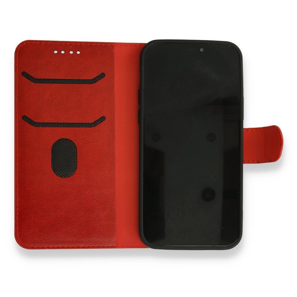 iPhone 12 Pro Kılıf Trend S Plus Kapaklı Kılıf - Kırmızı iPhone 12 Pro Kılıf Trend S Plus Kapaklı Kılıf - Kırmızı