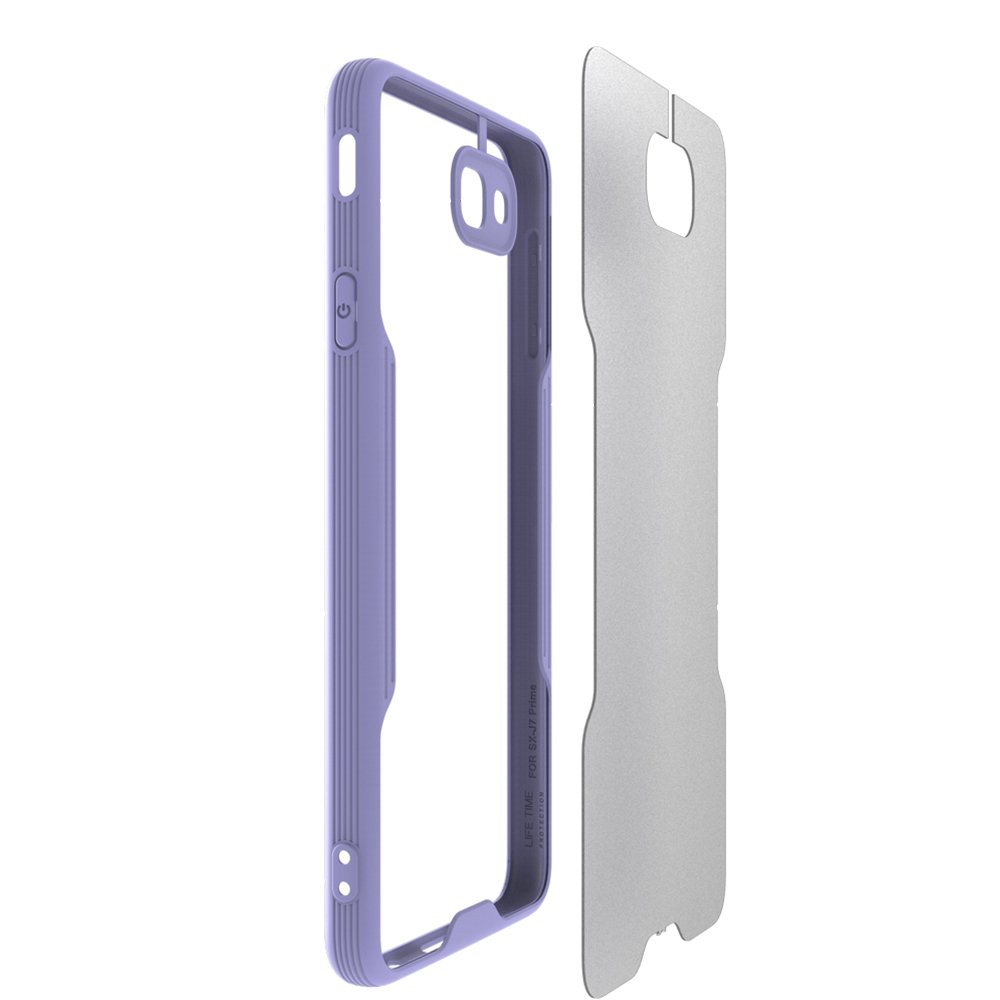  Samsung Galaxy J7 Prime Kılıf Platin Silikon - Pembe
