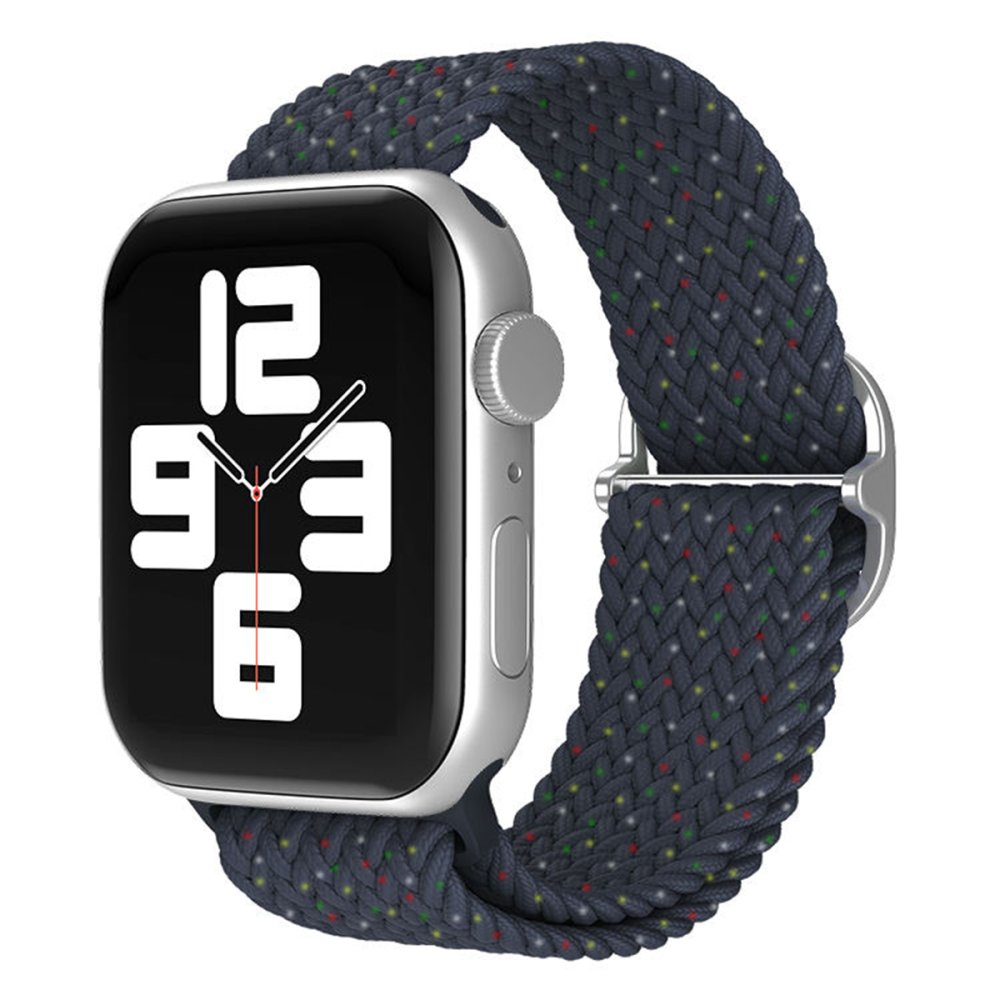  Apple Watch 44mm Star Kordon - Benekli Lacivert