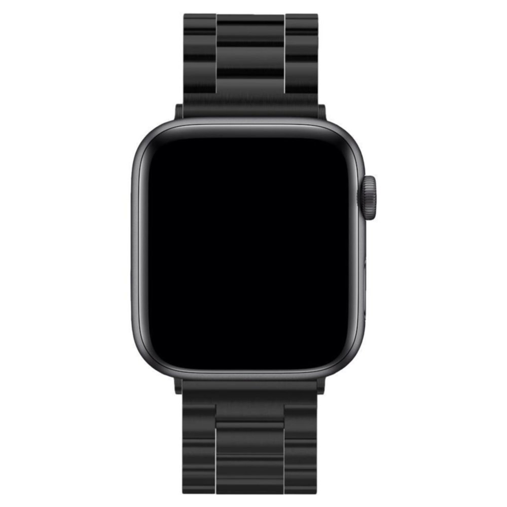  Apple Watch Ultra 49mm Metal Baklalı Kordon - Siyah