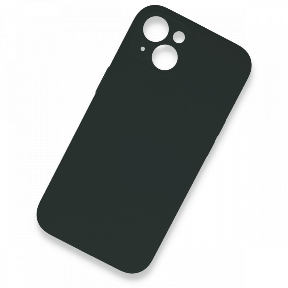  iPhone 13 Mini Kılıf Lansman Legant Silikon - Koyu Yeşil