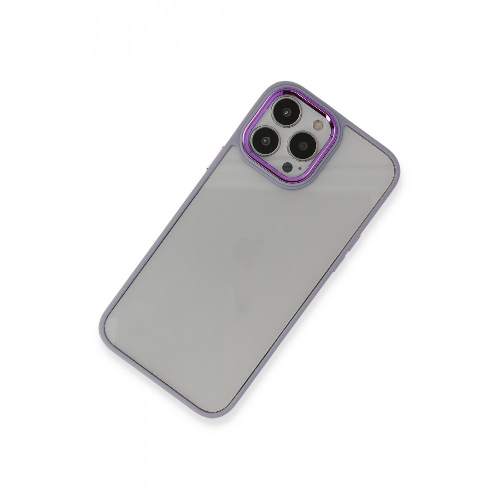  iPhone 14 Pro Kılıf Dora Kapak - Lila