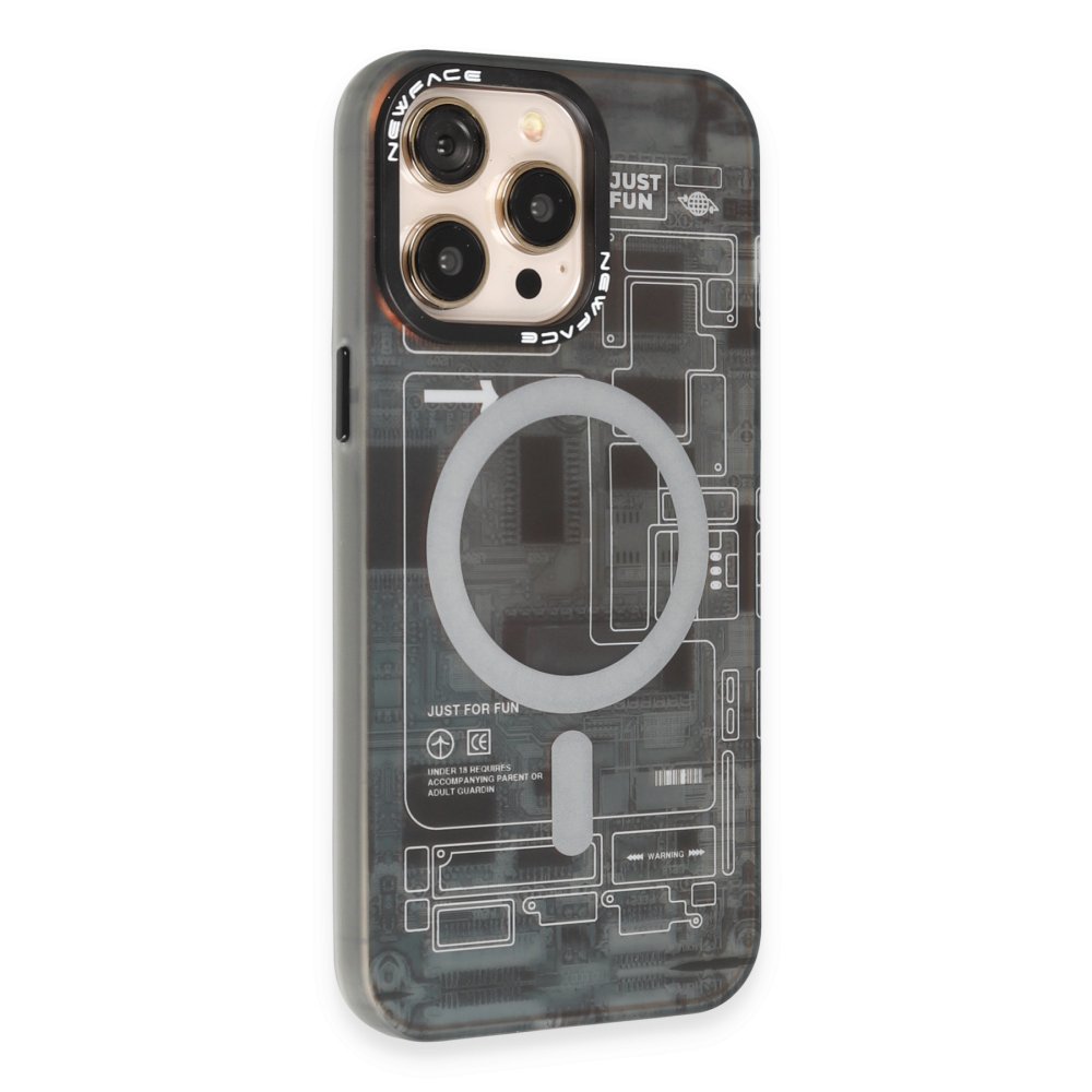  iPhone 15 Pro Kılıf Venüs Magneticsafe Desenli Kapak - Venüs - 4