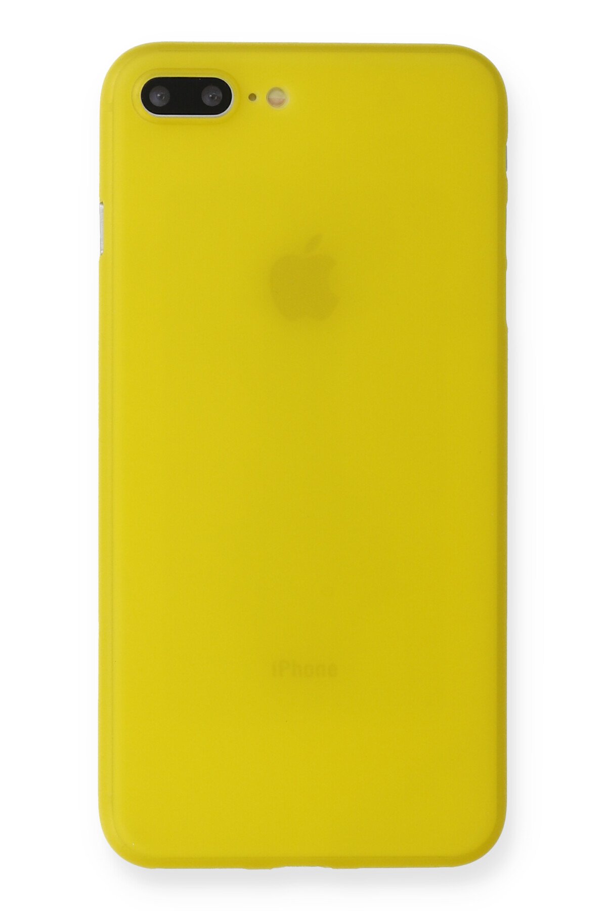  iPhone 7 Plus Kılıf PP Ultra İnce Kapak - Sarı