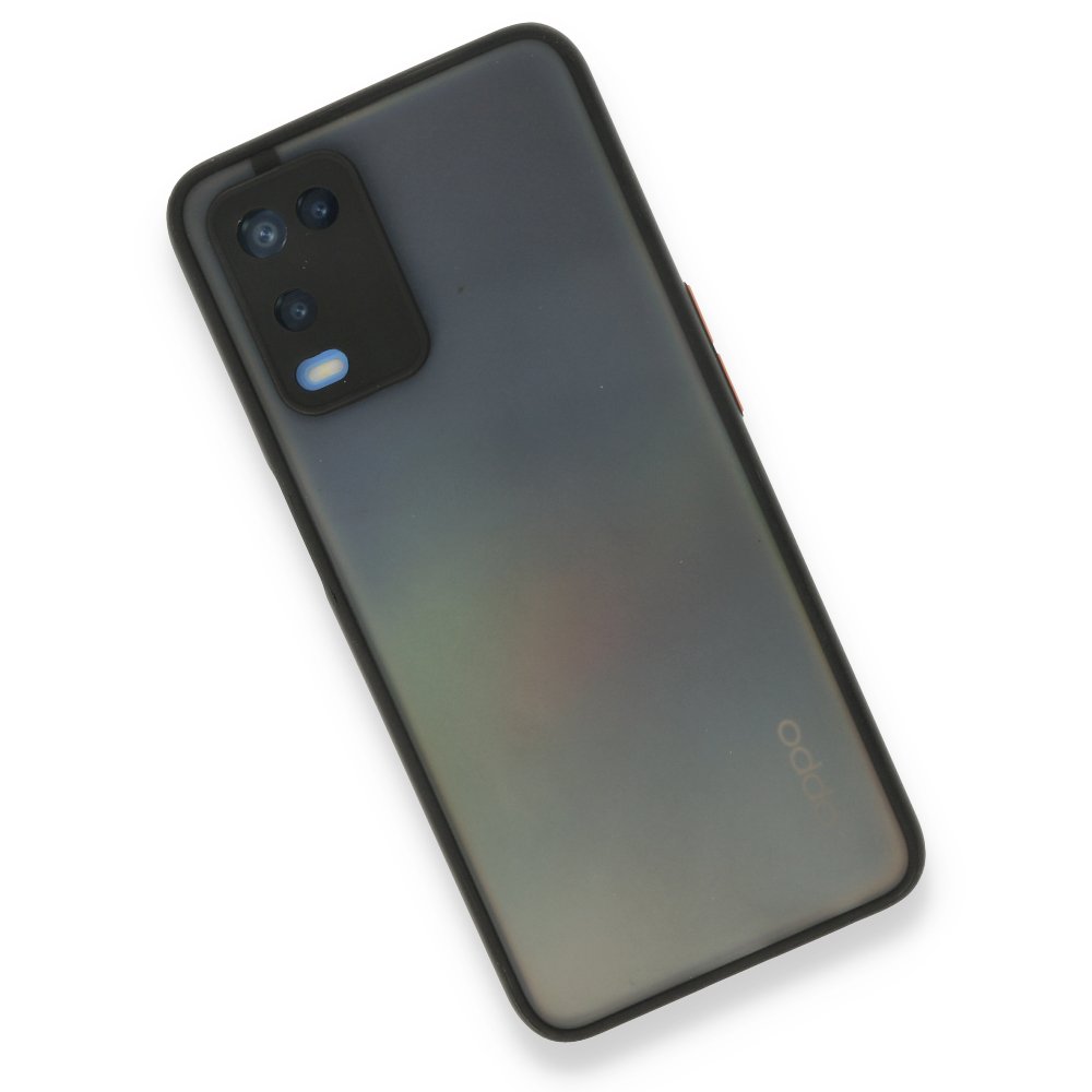 Oppo A54 4G Kılıf Montreal Silikon Kapak - Siyah Oppo A54 4G Kılıf Montreal Silikon Kapak - Siyah