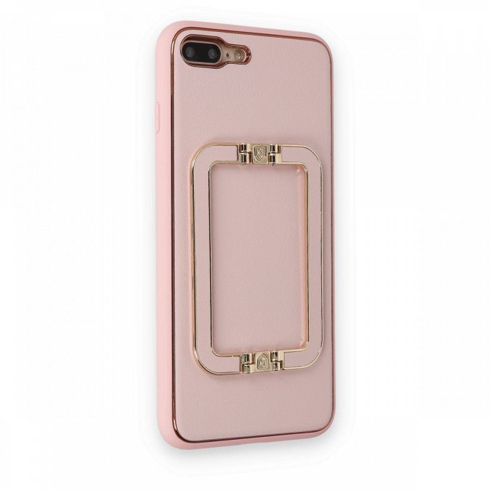 iPhone 8 Plus Kılıf Coco Elit Kapak - Pembe iPhone 8 Plus Kılıf Coco Elit Kapak - Pembe