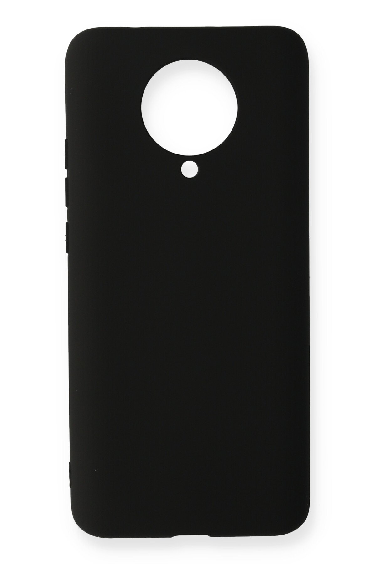 Xiaomi Pocophone F2 Pro Kılıf Nano içi Kadife Silikon - Siyah