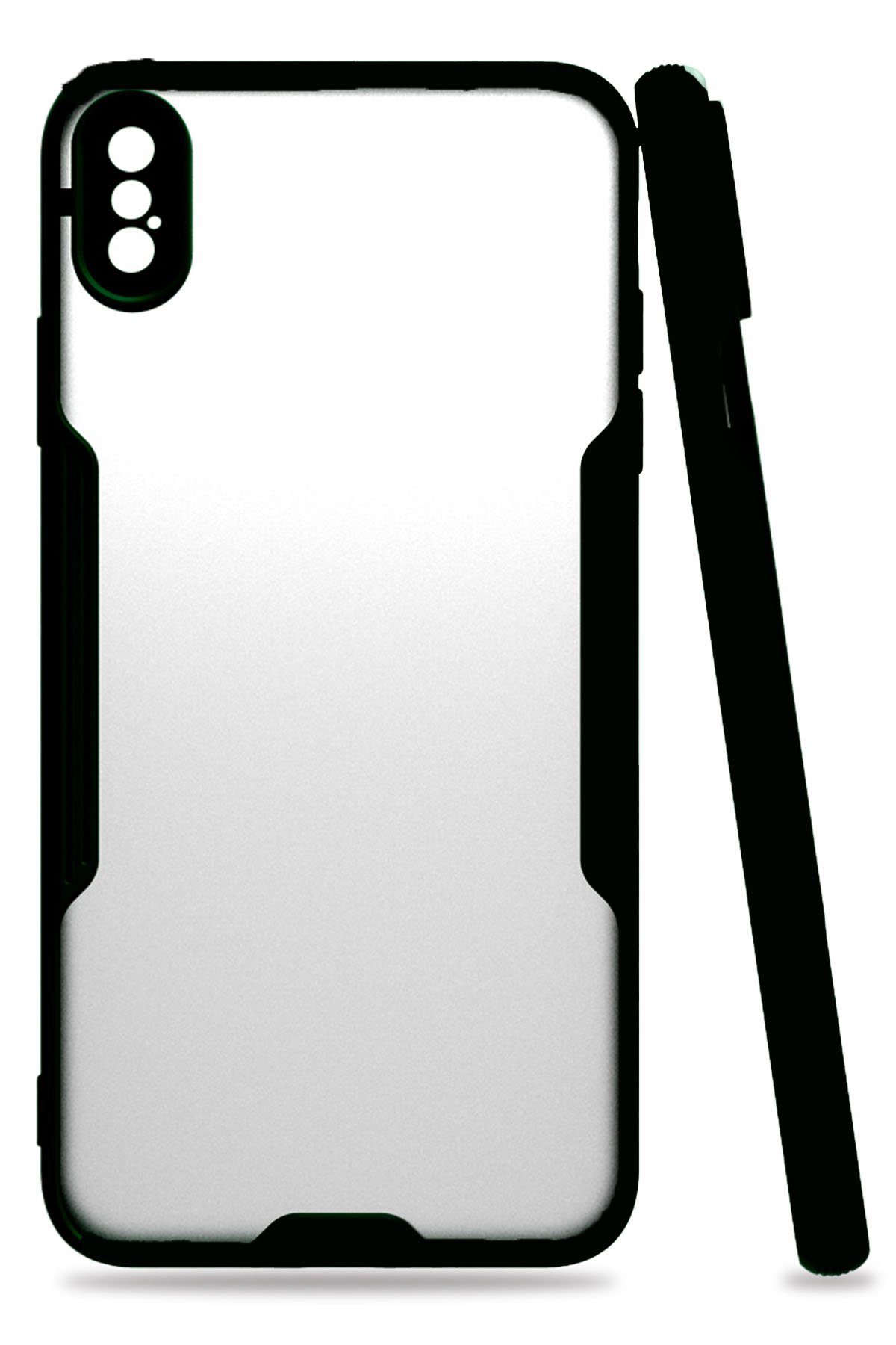 iPhone XS Max Kılıf Platin Silikon - Siyah iPhone XS Max Kılıf Platin Silikon - Siyah