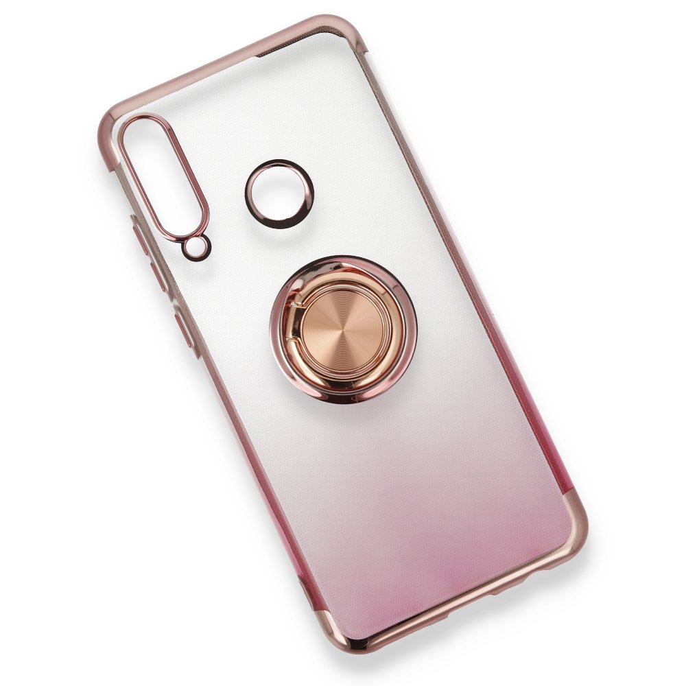 Huawei Y6P Kılıf Marvel Yüzüklü Silikon - Pembe  Huawei Y6P Kılıf Marvel Yüzüklü Silikon - Pembe